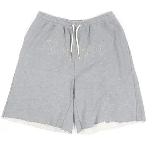 Pre-owned Celine Cotton Small Leather Goods Logo Stud Shorts
