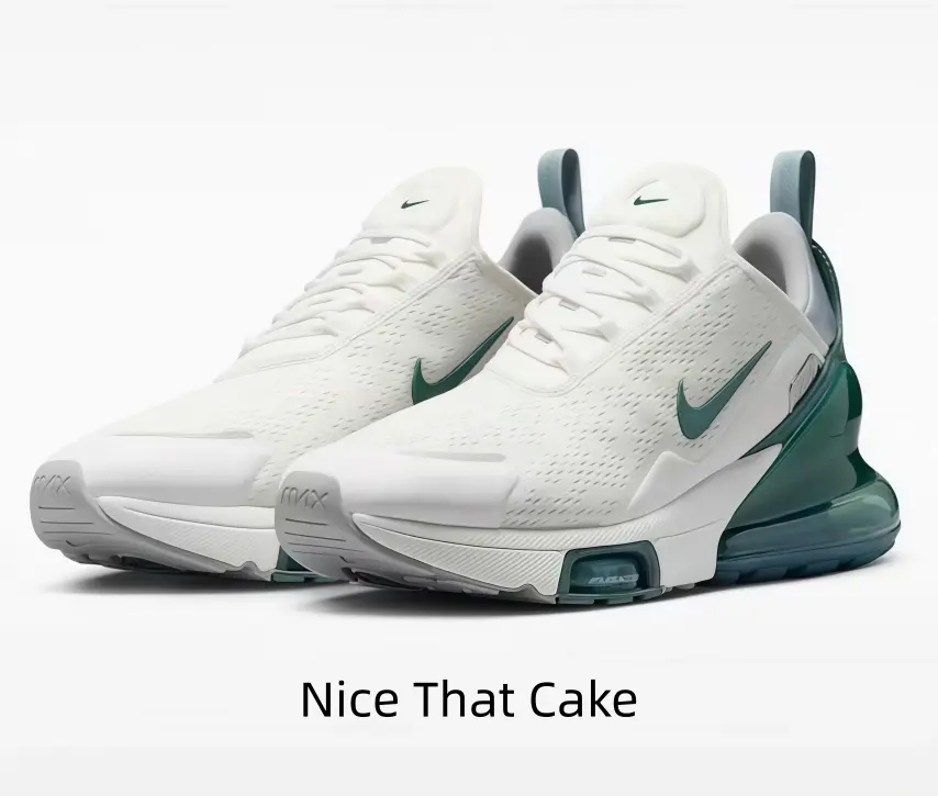 Clean White & Deep Teal Low-Top Sneaker with Breathable Mesh Upper & Visible Air Cushion – Inspired by Modern Urban Aesthetic, Perfect for Daily Commute & Casual Outings