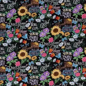 I've Got Sunshine Cotton Calico Fabric