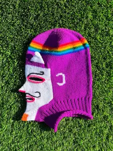 SuyuSki Balaclava - Bold Wool Accessory for Festivals Raves Winter Sports & Everyday Wear Warm Comfortable Versatile