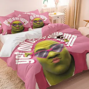 Spicy Slick's Quirky Subculture-themed Duvet Cover Set Eye-catching & Full of Fun Perfect for Slick Fans Soft & Comfortable Bedding Excellent Gift Idea Stylish & Durable Bedroom Decor Hot-selling Bedding