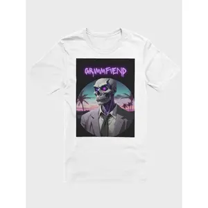 THE GREATEST SPECTACULAR THAT YOULL NEED - Grimmfiend Shirt (White)
