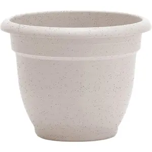 212 MAIN Traditional 16 in. Ariana Garden Planter - Vanilla Bean, Self-Watering, Rolled Rim, Pre-Drilled Holes