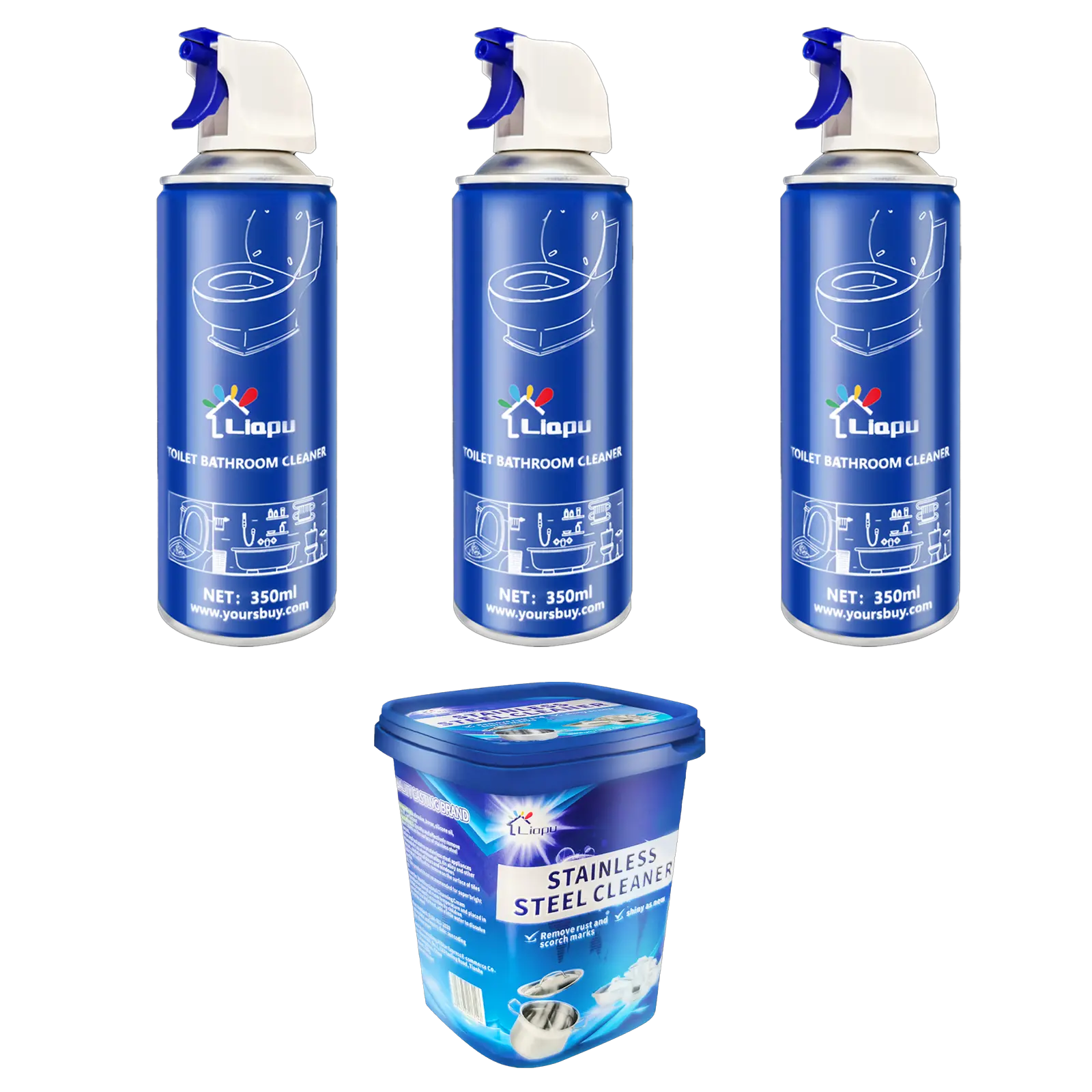 3pc + Rust removal paste