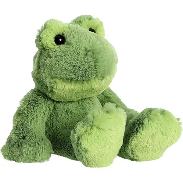 Aurora World 8-in Mini Flopsie Fernando Frog Stuffed Animal - Unisex Soft Texture Cartoon Character Frog Toy