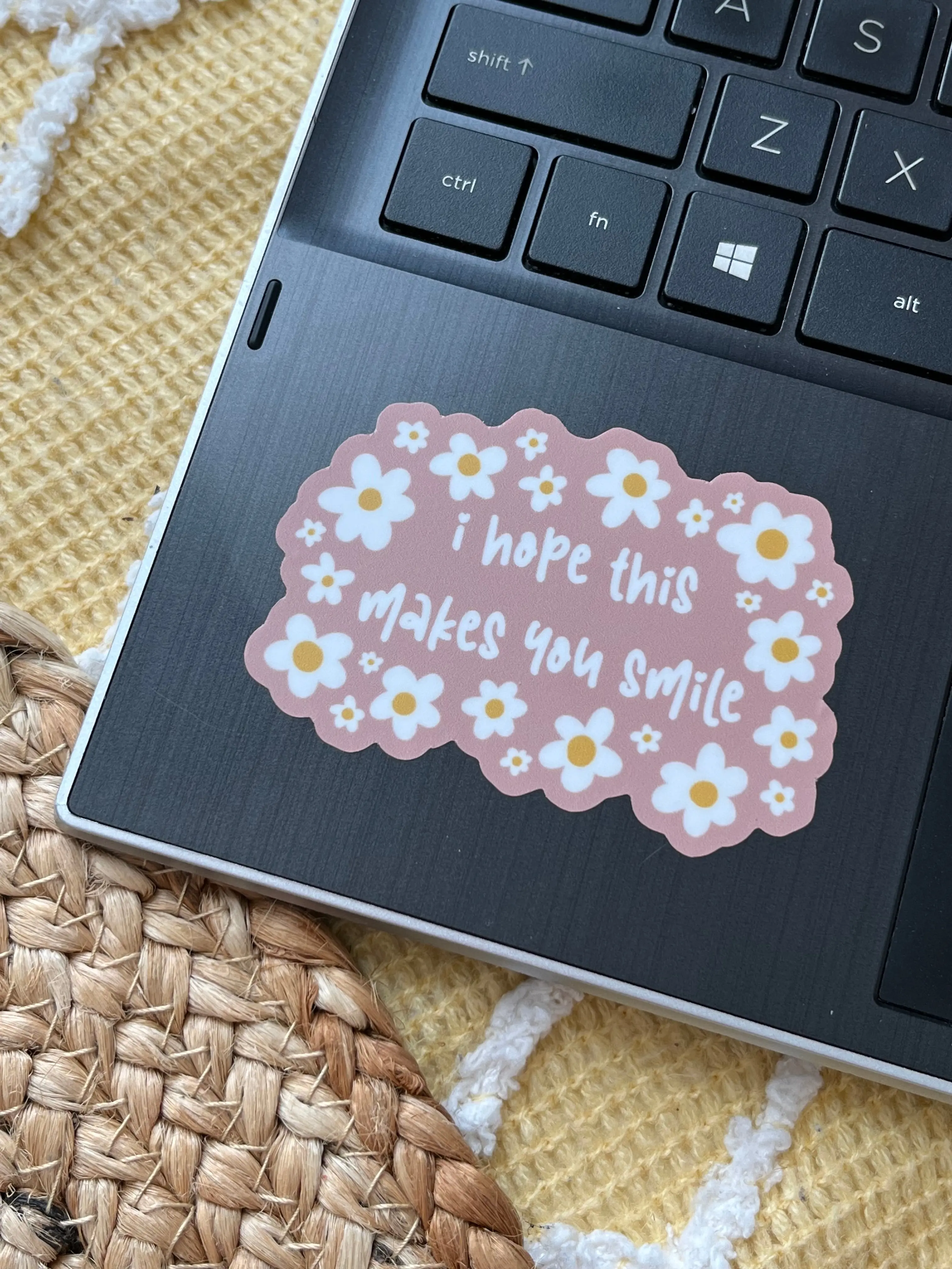 I Hope This Makes You Smile Sticker