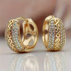 Elegant Decorated Dangle Earrings,High Quality Earrings, Fashion Jewelry for Party, Daily Clothing Decor, Trendy All-match &Exquisite Jewelry for Birthday Gift