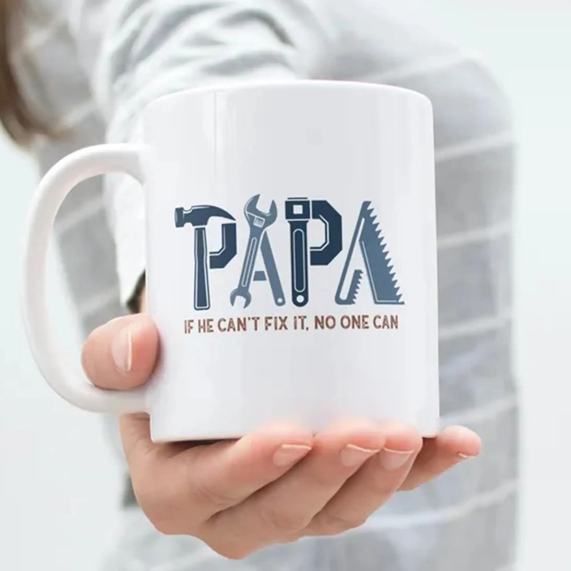 Mr. Fix-It Dad Grandpa Mug, Father's Day Gift, Grandad Coffee Mugs