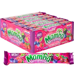 Mamba Fruit Chews 1-24 pack Berry Tasty Sour Tropical