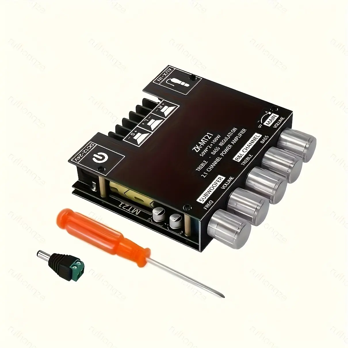 1 Set Of Multifunctional MT21 2.1 Channel Digital Amplifier Module - Professional Audio Amplification Module - Subwoofer+left Channel+right Channel - Widely Used