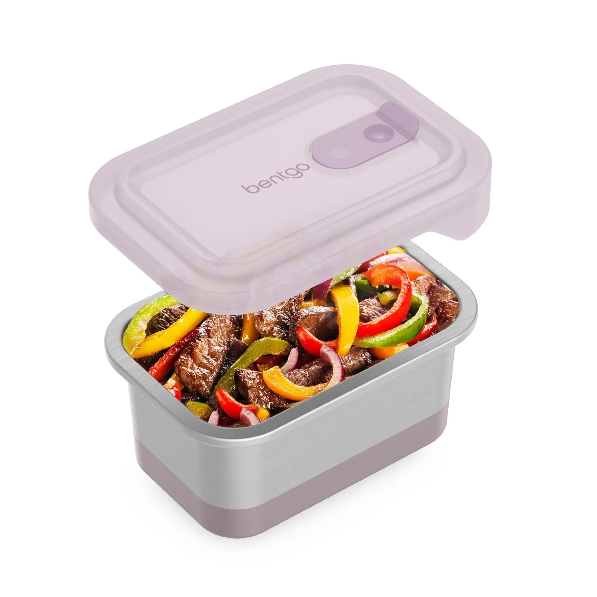Bentgo Microsteel Heat & Eat Lunch Size Contain er Bentgo Microsteel Heat & Eat Lunch Size Contain er
