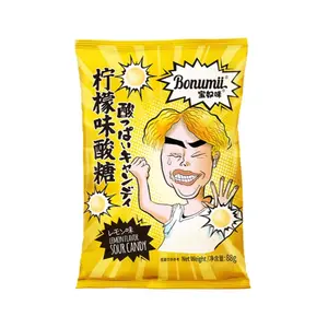 Bonumii Super Sour Candy - Lemon 88g (China)