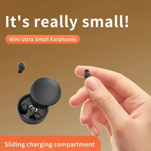 Bluetooth 5.4 sleep earplugs, mini hidden noise-blocking sleep earbuds with an LED display, discreet earphones suitable for small ears, ideal for side sleepers, meditation, travel, and gym workouts spring deal