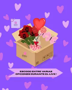 Sofiasgiftshop con todo tipo De peluches,cajas para arreglos, materiales para bouquets y mas escoge durante El live