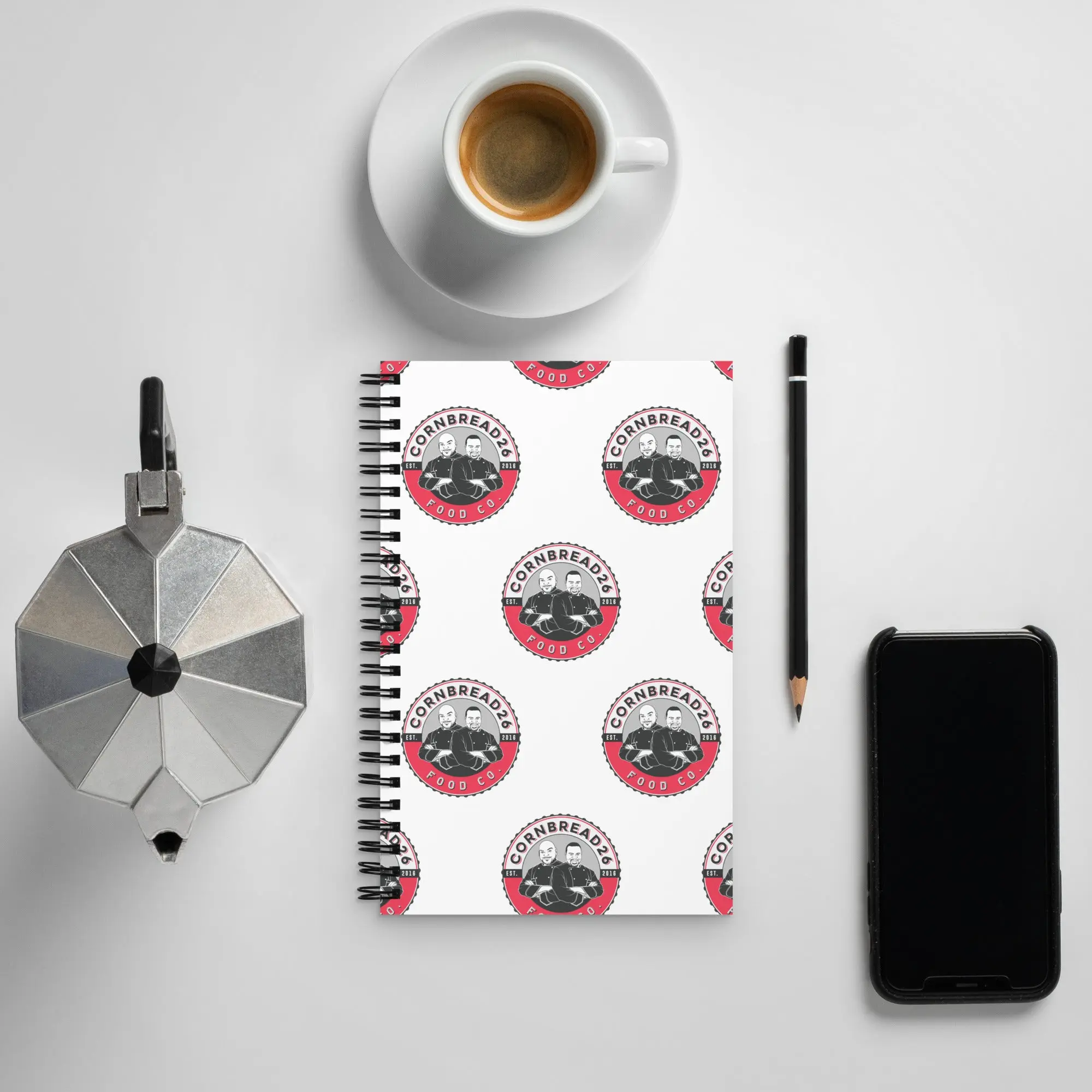 Classic Logo Manifestation Spiral Notebook