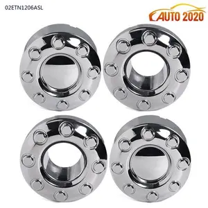 4x4 Open Chrome Wheel Center Hub Caps 4pcs Fit For 2005-16 Ford F-350 Dually