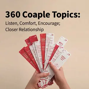 Couples Conversation-Themed Dedicated Deck Card Game for Meaningful Interactions