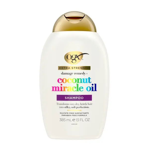 OGX Damage Remedy + Coconut Miracle Oil Extra Strength Shampoo 13 fl oz