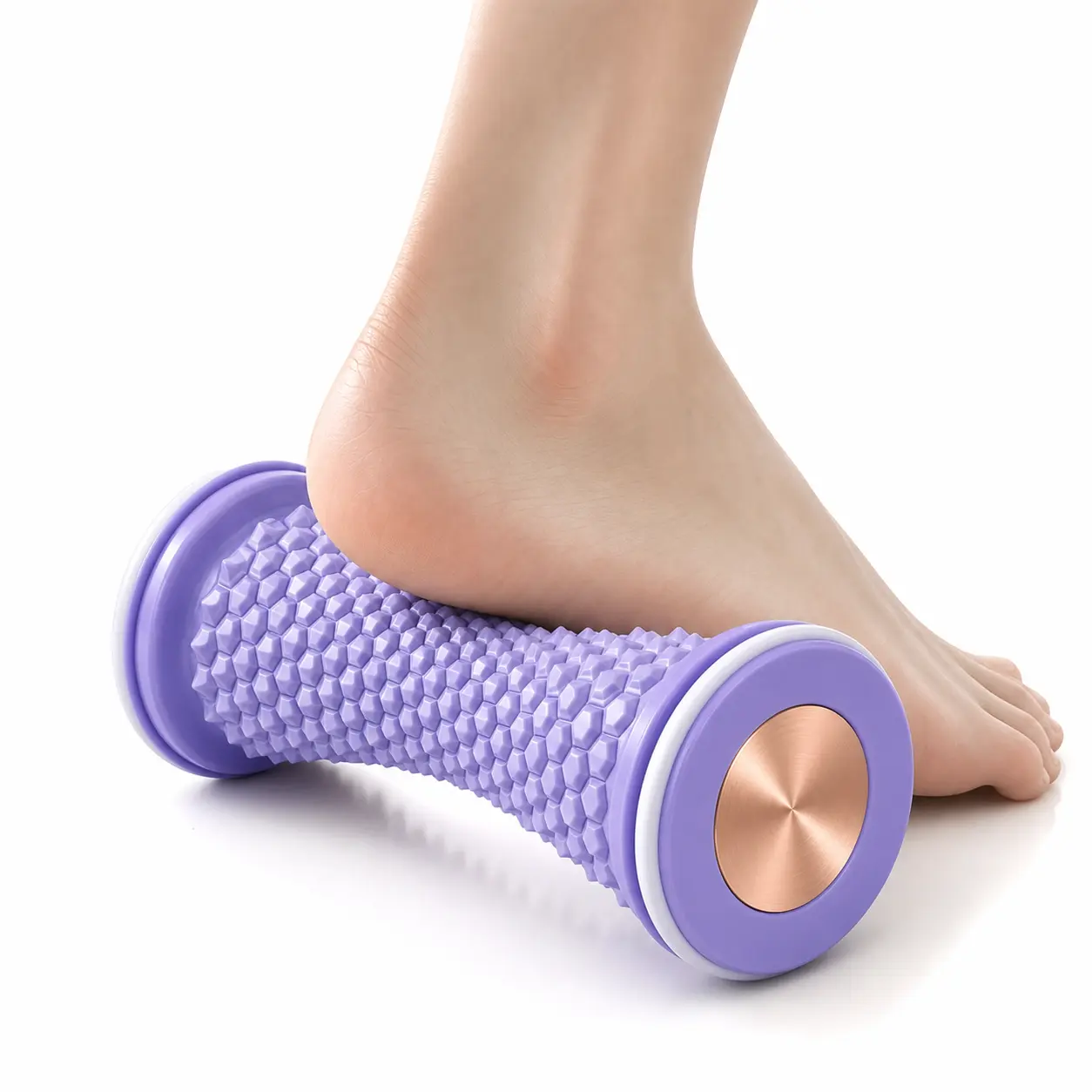 Unisex Compact  Deep Tissue Foot Massage Roller Stick - Portable Manual Tool for Plantar Relief, Tight Sore Muscles, Gym & Yoga, Home Care, Durable, Boosts Body Flexibility, Relaxing Gift Choice,Relief Roller Daily