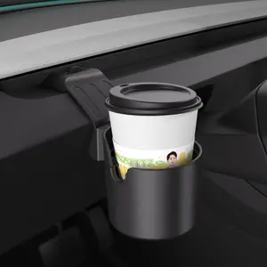[PLUS]Dashboard Cup Holder for Tesla Mlodel 3&Model Y- Central Control Phone Holder, Car Interior Accessories,Tesla accessories Car Cellphone Mount