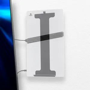 Mounts for PS5 Pro and The Original PS5! - Patented Wall Mount Kit for PlayStation 5 - Keeps Your Console Cool - American Company - Quality Steel Mount for PS5 and PS5 Pro (Not PS5 Slim)