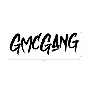 GMC GANG DECAL