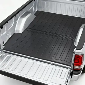 Tsumbay Heavy-Duty TPE Truck Bed Mat for Ford F150/Chevrolet Silverado GMC Sierra 1500/Toyota Tacoma/RAM 1500 Anti-Slip Cargo Liner, All-Weather Protection, Excludes Beds with Side Storage