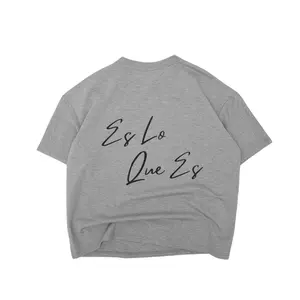 Es Lo Que Es - Grey Tee