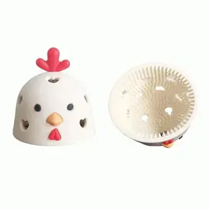 Silicone Egg Cleaning Brush, 1 Count Cute Chicken Design Egg Washer, Kitchen Egg Cleaning Tool for Home Dining Room Barbecue Picnic, Kitchen Gadgets, Kitchenware