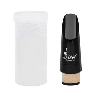 Slade Clarinet Mouthpiece Abs Wood Transparent Box, High-Quality Musical Instrument Accessory, Perfect for Clarinet Players