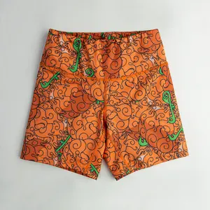 SomeSlight Flame Flame Mesh Shorts – Anime Style | Premium Streetwear Fit Fabric Menswear