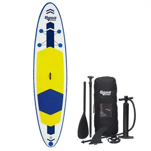 Aqua Leisure  10 ft. x 6 in. Inflatable Stand Up Paddle Board Drop Stitch Oversized Backpack for Board & Accessories