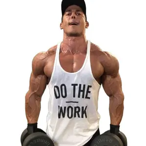 Men's Running Tank Top Workout Tank Muscle Shirt Racerback Sleeveless Vest