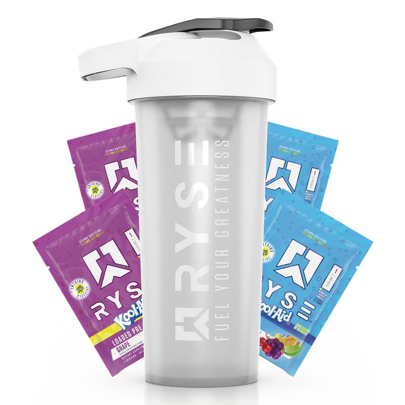 Ryse Supplements Loaded Pre Samples Variety Pack 4 Kool-Aid Tropical ...