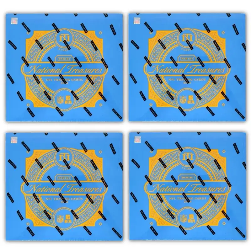 #2 Pick Your Team FULL CASE 2024 Panini National Treasures Football Hobby 4 Box Card Case Break