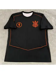 Hot Selling Brazil 25/26 San Corinth Paulista Sports Shirt YK2, Athletic Activewear, Lightweight, Comfortable, Breathable, Suitable for Daily Men's and Women's T-shirts