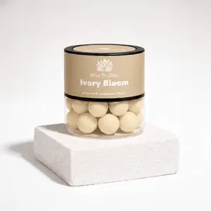 Ivory Bloom Wax Truffles | Jasmine Sandalwood Musk | 4 oz Hand Poured Wax Melts | Luxury Scented Wax Beads | Made to Order Home Fragrance Gift