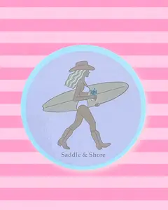 ‘Saddle & Shore Classic’ Sticker