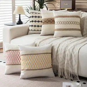 A new Bohemian-style lace patchwork pillowcase, Moroccan high-end luxury cushion