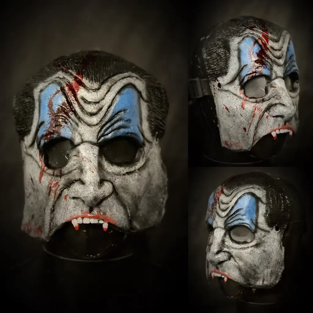 Trick Or Treater Vampire II Mask - No Blood, Festive Party Accessories for Home Supplies, Masks