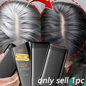 Hairline Corrector Stick, Instant Natural Hairline, Waterproof Smudge-proof Hair Root Touch Up, Flawless Hair Look for Daily and Emergency Use, Waterproof Hair Color