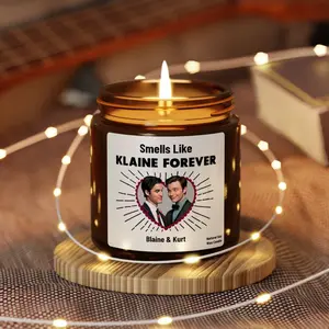 Smells like Klaine Couple Forever Candle, Blaine & Kurt, Outlander Fan Gift, Outlander Gifts
