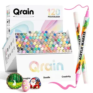 72/120/168pcs/set Body Paint Marker Pen High Pigment, Face Body Art Temporary Tattoo Drawing Pen, Party Supplies, Valentine's Day Gift