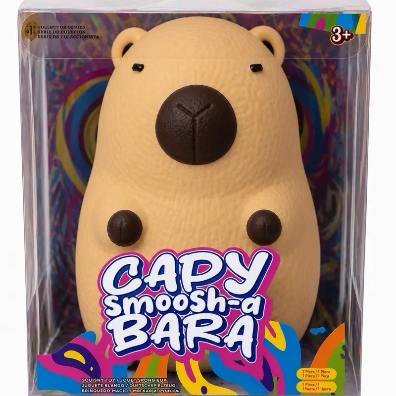 Capybara Squishy Toy – Slow Rising Stress Relief Foam Squeeze Toy