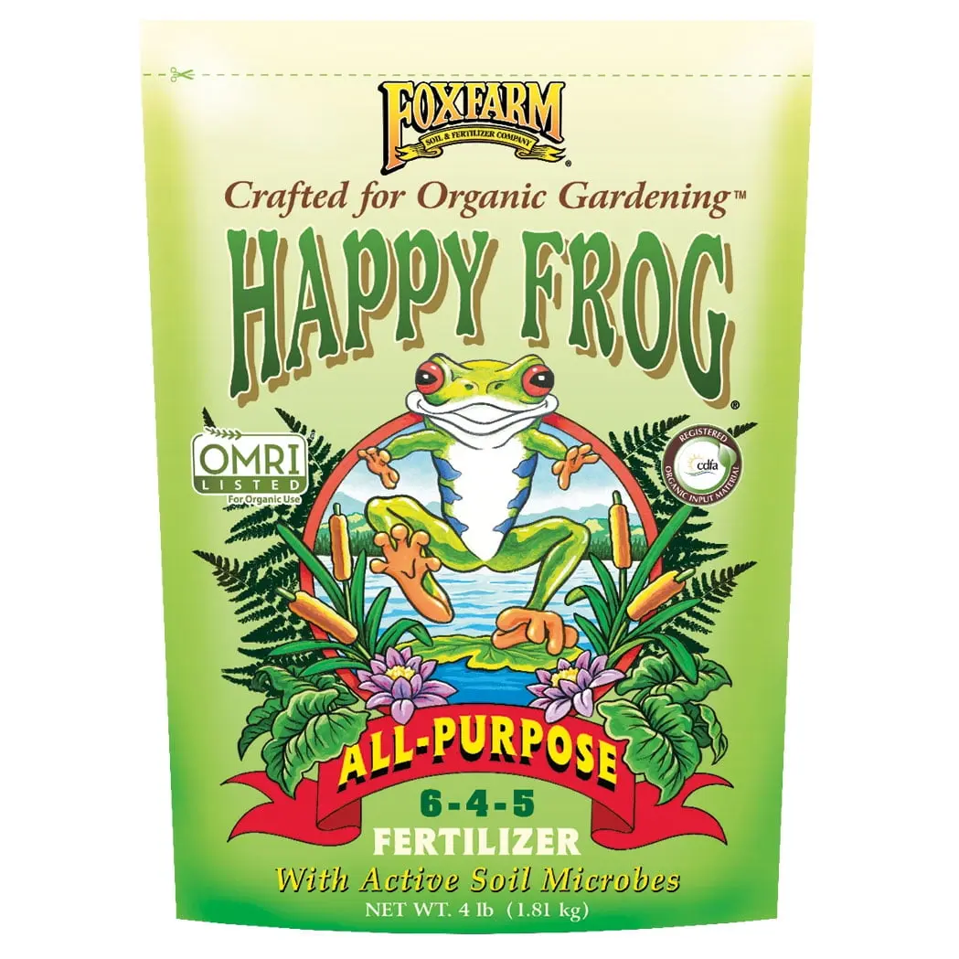 Foxfarm Happy Frog All Purpose Organic Fertilizer, 4 lbs