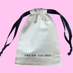 10 Pack - Bachelorette & Wedding Party Favor Canvas Bags (5'' x 7'') Gift