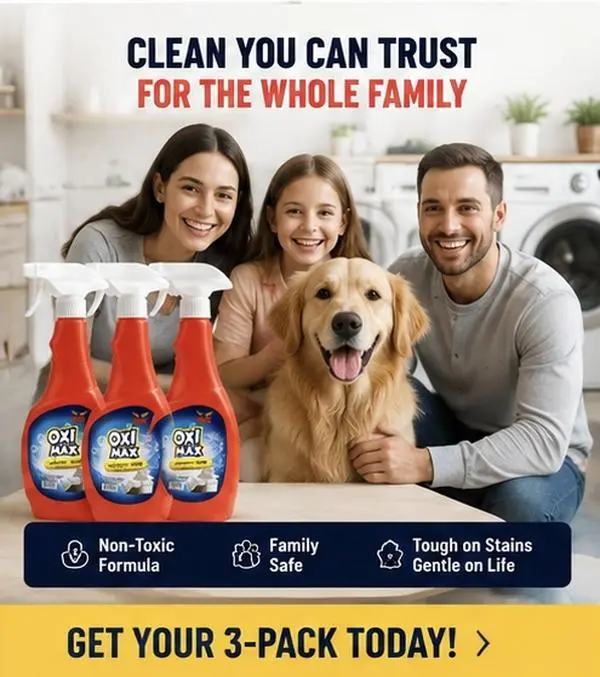 RIZE OXI MAX Stain Remover Spray 500ml Multi Purpose Laundry Household Cleaner Eliminate Fabric Oil Food Coffee Tough Stains Disinfecting Deep Cleaning Spray For Clothes Sofa Carpet Daily Home Cleaning Supplies