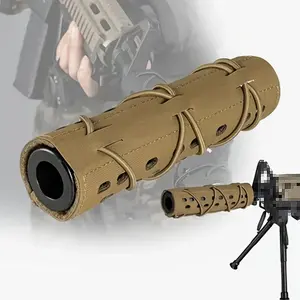 Tactical Silencer Case, 18cm/7in Silencer Protective Cover, Holster, Nylon, Suitable for Team Competitive Gaming