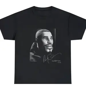 Scorpion x Fortnite Tee, Funny Merch Graphic T-Shirt , Unisex Shirt, Top Menswear Underwear Streetwear Tropical Shortsleeve Crewneck T-Shirt Black Casual