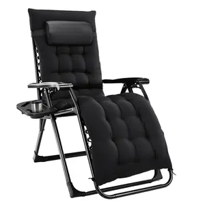 Outdoor Zero Gravity Soft Cushion Folding Chair, Double Elastic Straps, Breathable Mesh, Removable Seat Cushion And Headrest, 90°-170° Adjustment, Suitable For Courtyards, Parks, Camping Outdoor Zero Gravity Soft Cushion Folding Chair, Double Elastic Straps, Breathable Mesh, Removable Seat Cushion And Headrest, 90°-170° Adjustment, Suitable For Courtyards, Parks, Camping